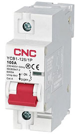 Автоматический выключатель YCB1-125 CNC Electric