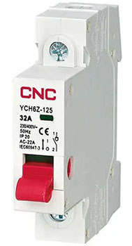 Выключатель-разъединитель YCH6-125 CNC Electric
